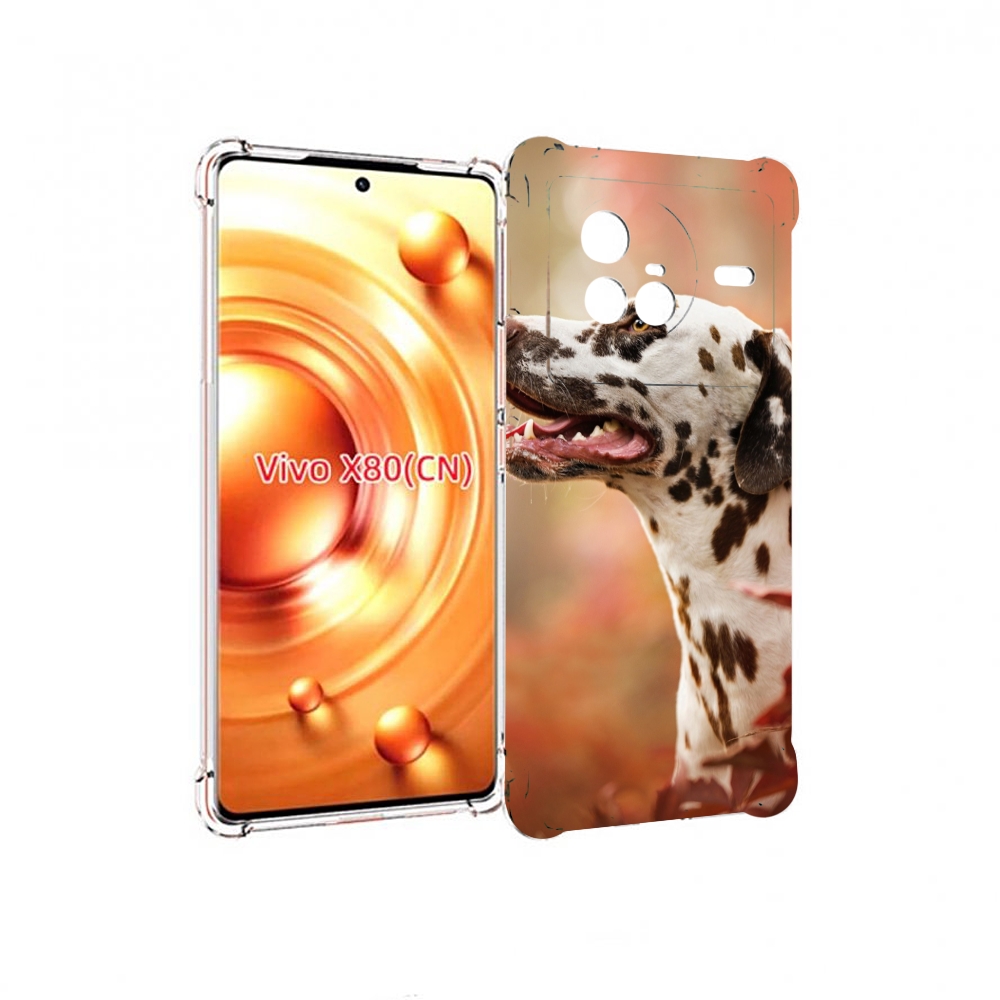 

Чехол Mypads Далматин Для Vivo X80, Прозрачный, Tocco