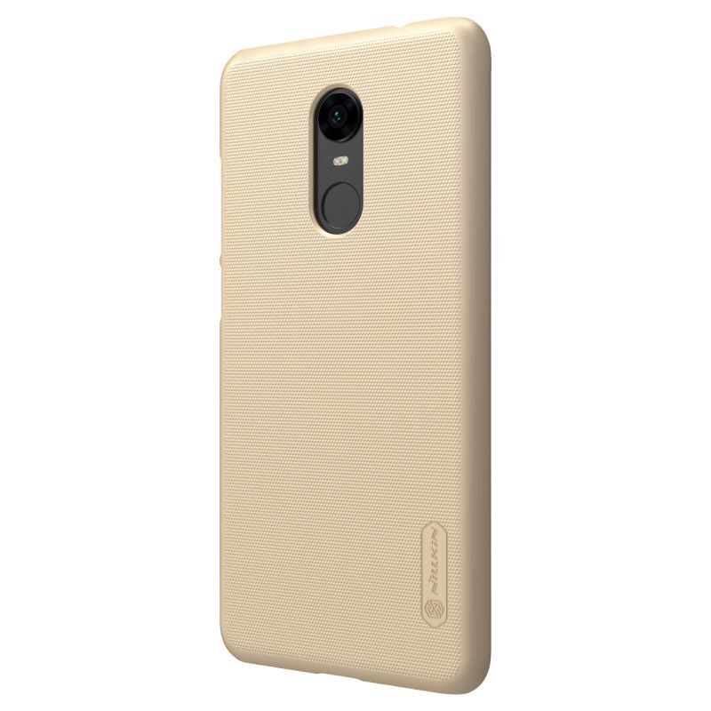 фото Чехол nillkin super frosted shield для xiaomi redmi 5 plus / redmi note 5 (золотой)