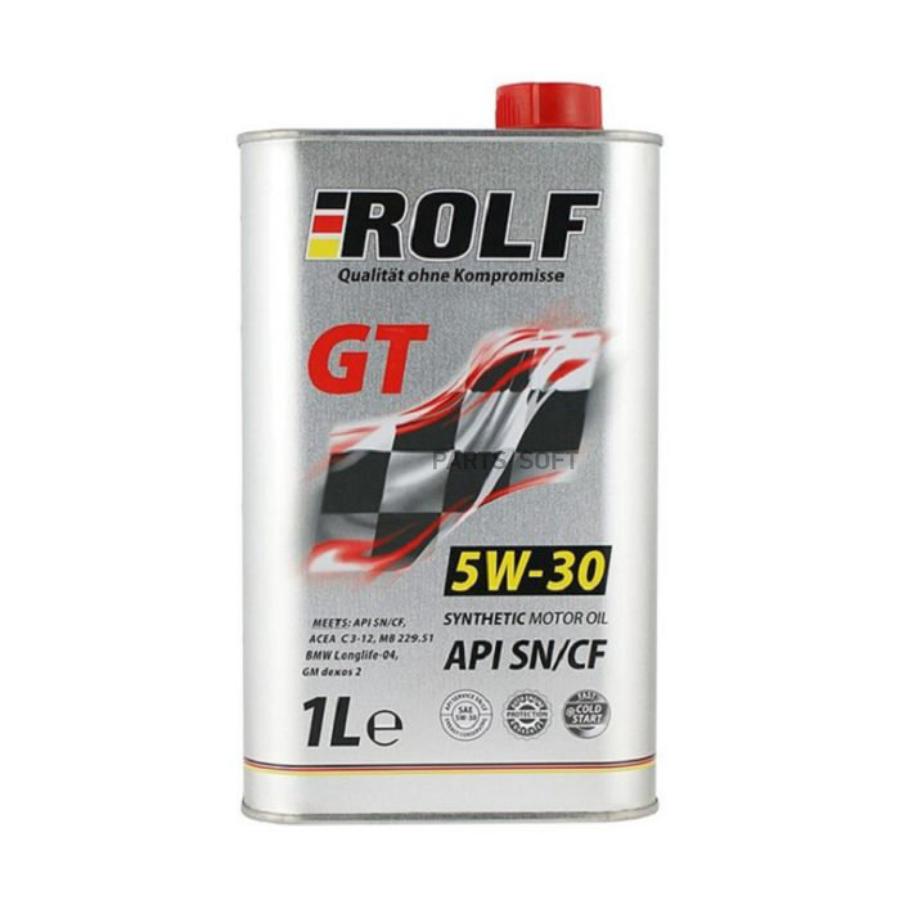 

ROLF 322619 Масло моторное синтетическое GT 5W30 ACEA A3/B3/B4 1л