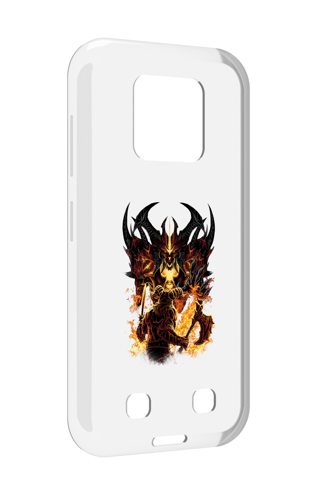 

Чехол MyPads демон shadow fiend для Oukitel WP18, Прозрачный, Tocco