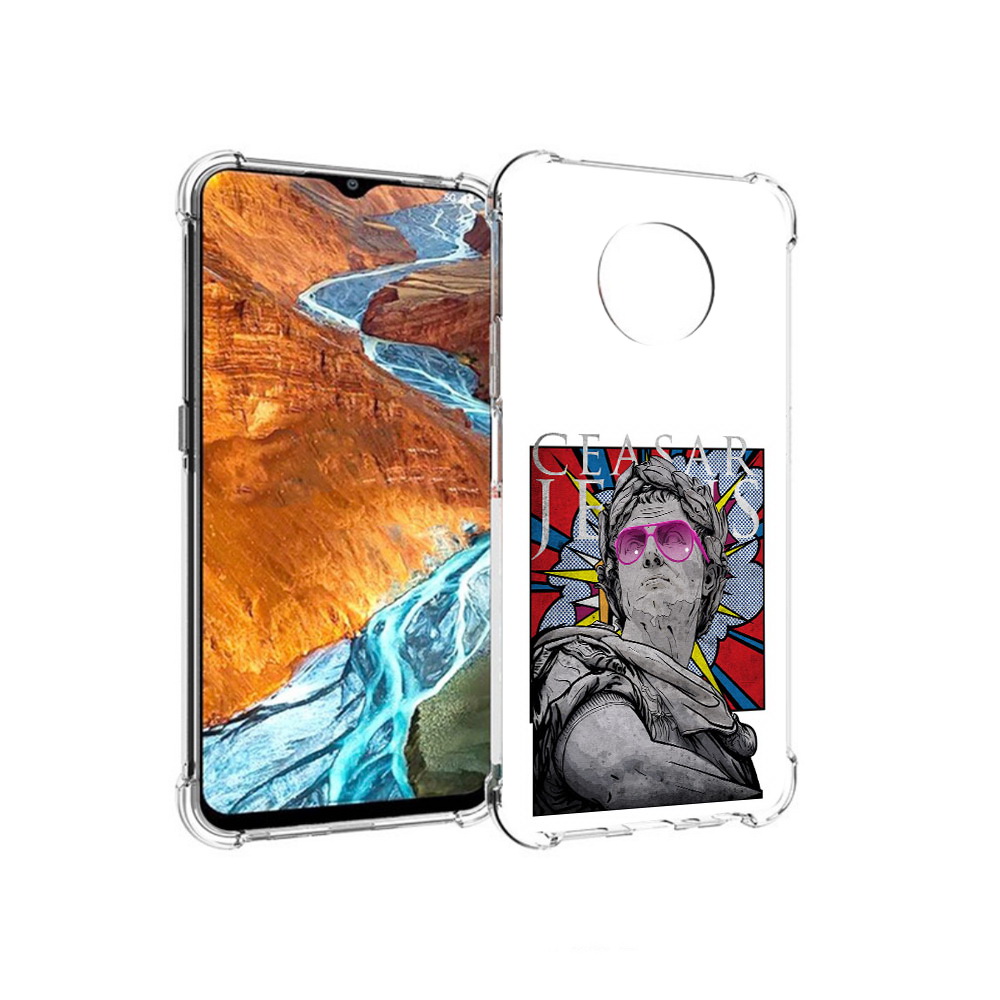 

Чехол MyPads Tocco для Nokia G300 крутая статуя свободы (PT224563.108.423), Прозрачный, Tocco