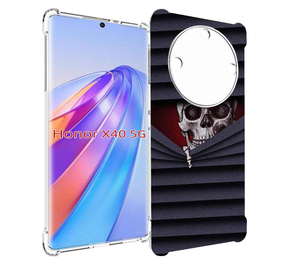 

Чехол MyPads подглядываю для Honor X40, Прозрачный, Tocco