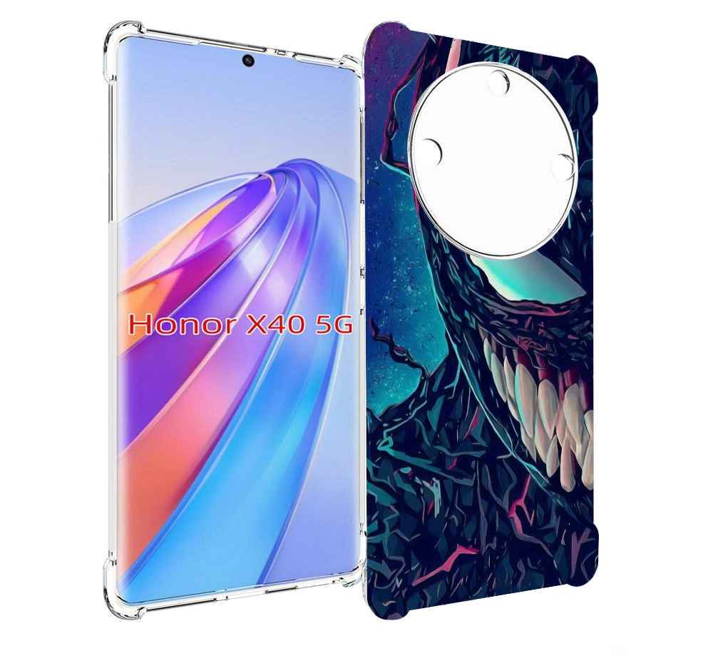 

Чехол MyPads полу веном для Honor X40, Прозрачный, Tocco