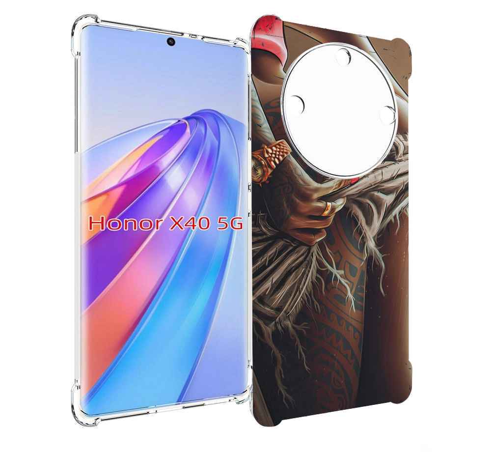 

Чехол MyPads полуголая девушка фотография женский для Honor X40, Прозрачный, Tocco