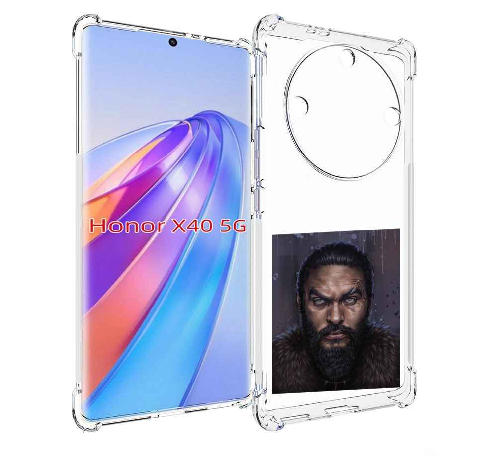 

Чехол MyPads портрет-императора для Honor X40, Прозрачный, Tocco