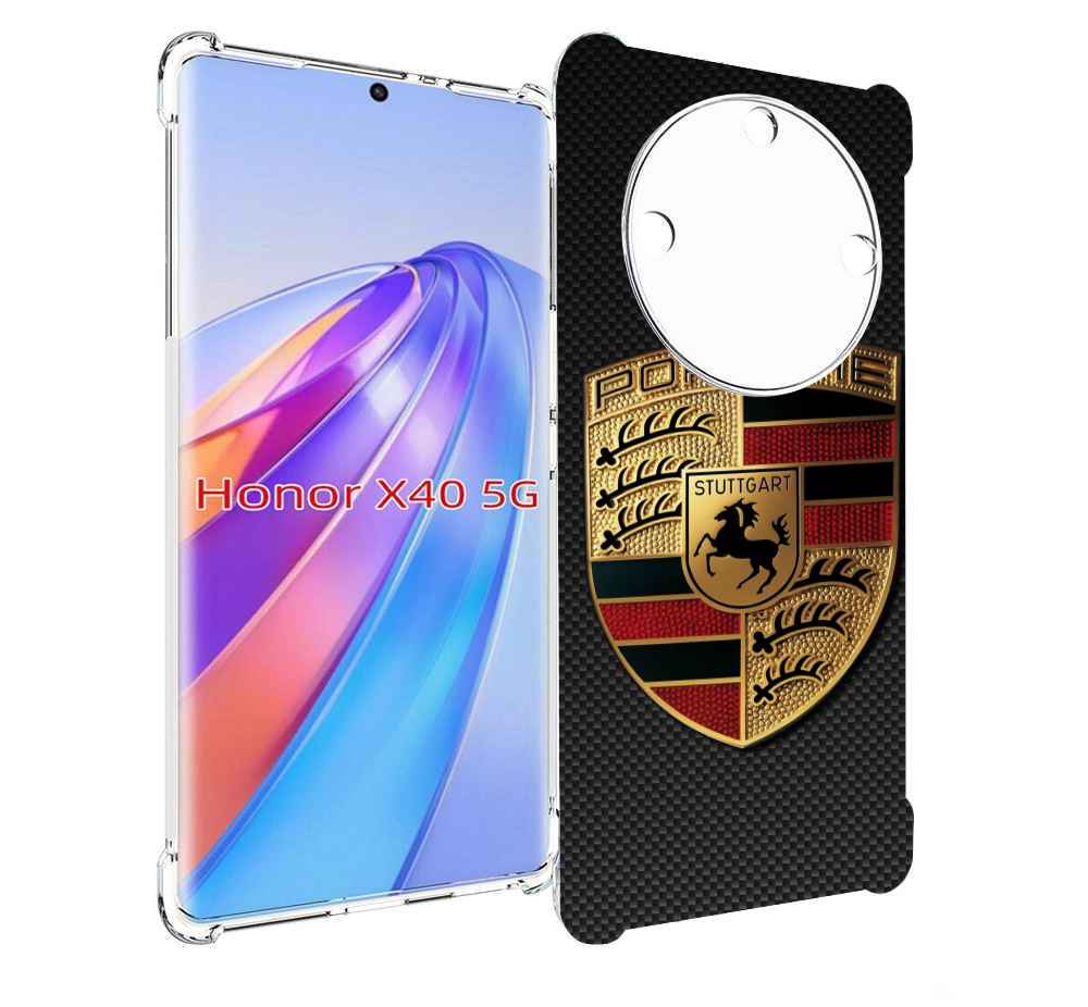 

Чехол MyPads porsche 1 для Honor X40, Прозрачный, Tocco
