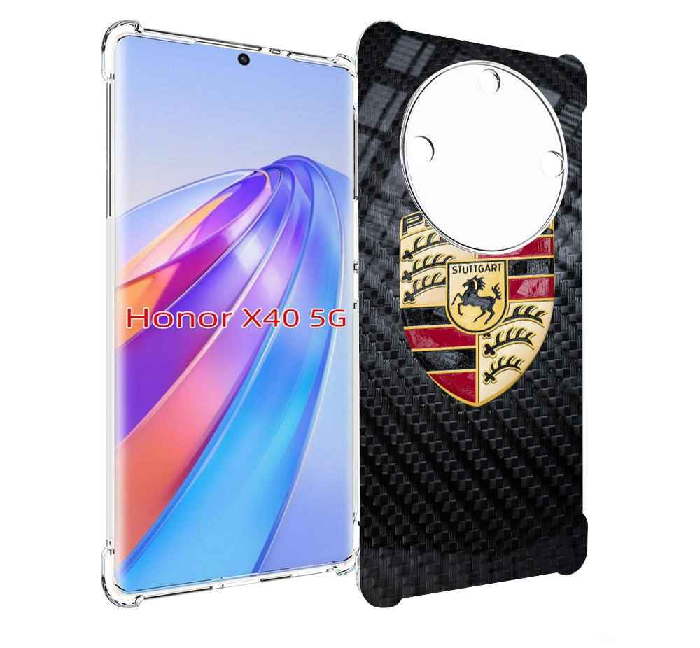 

Чехол MyPads porsche 3 мужской для Honor X40, Прозрачный, Tocco