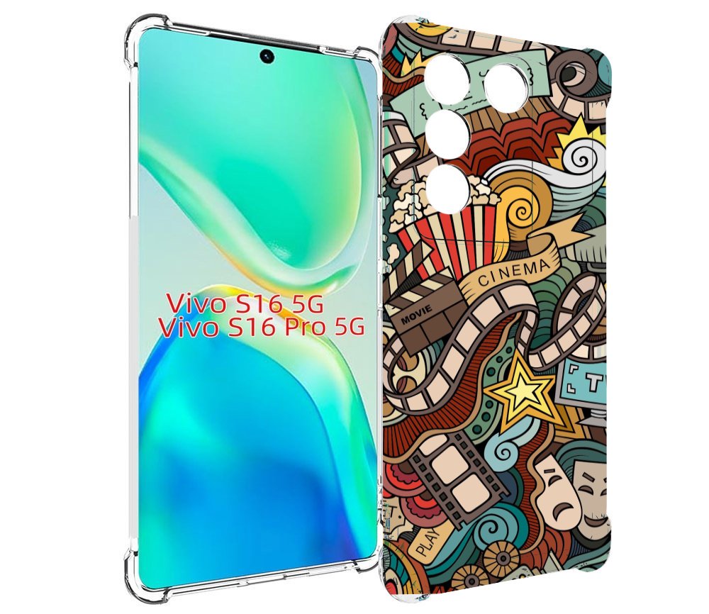 

Чехол MyPads любимое кино для Vivo S16 5G/S16 Pro 5G/V27/V27 Pro, Tocco