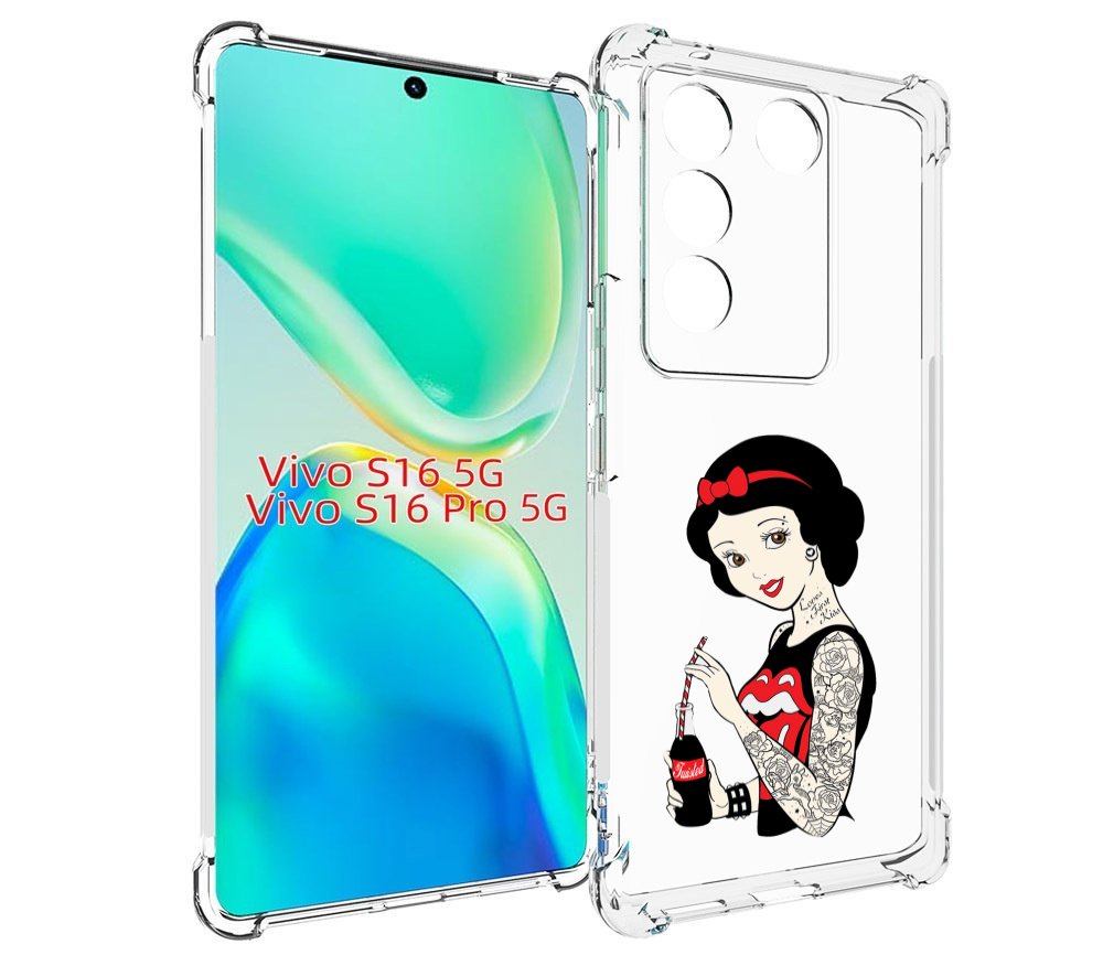 

Чехол MyPads любительница-колы женский для Vivo S16 5G/S16 Pro 5G/V27/V27 Pro, Tocco