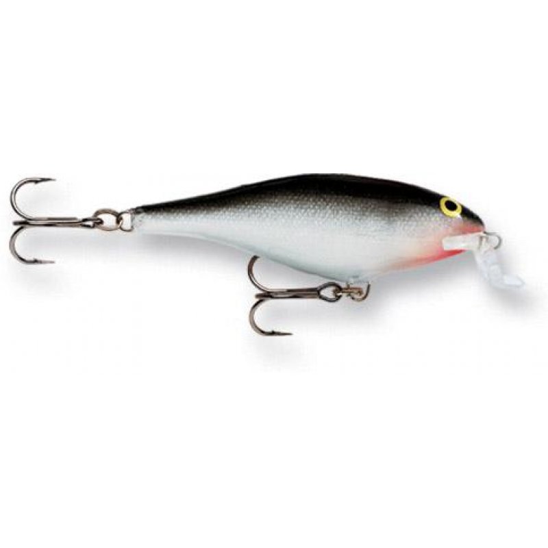 фото Воблер rapala shallow shad rap 05 /s /плавающий/ 0,9-1,8м, 5см, 5гр ssr05-s