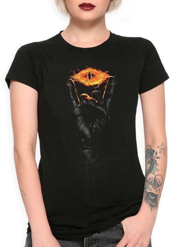 

Футболка женская Dream Shirts LOR-38861 черная XS, Черный, LOR-38861
