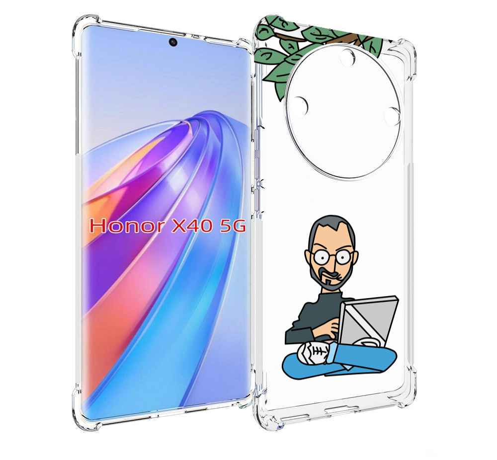 

Чехол MyPads программист для Honor X40, Прозрачный, Tocco