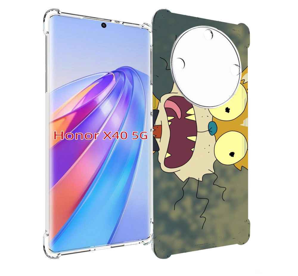 

Чехол MyPads пугливый кот для Honor X40, Прозрачный, Tocco