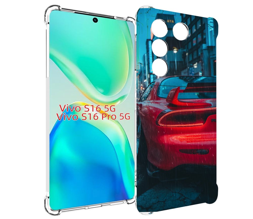 

Чехол MyPads мазда-рх7 для Vivo S16 5G/S16 Pro 5G/V27/V27 Pro, Tocco