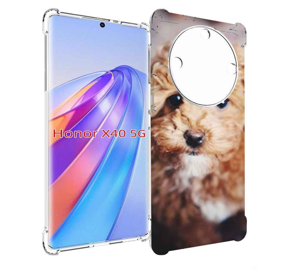 

Чехол MyPads пудель для Honor X40, Прозрачный, Tocco