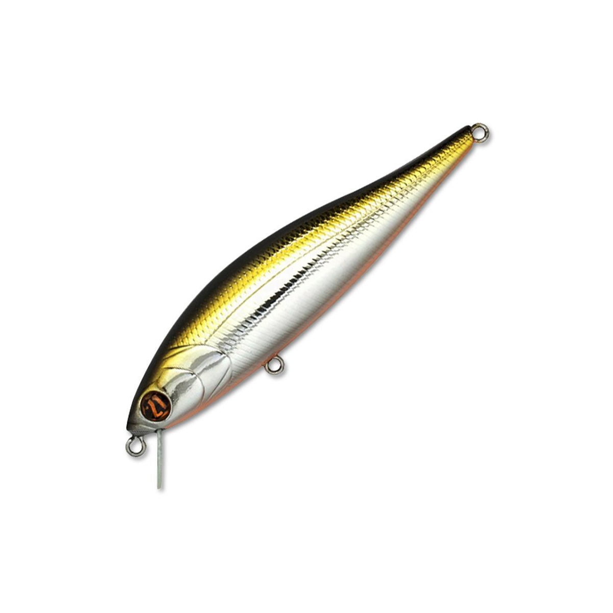 

Воблер для рыбалки Pontoon21 Bet-A-Minnow 78SP-SR, 78мм, 7.8 гр., 0.3-0.5 м., цвет R60, Золотистый;серебристый, Bet-A-Minnow 78Sp-Sr