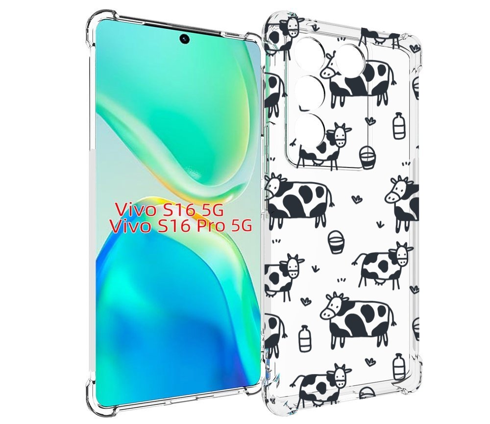 

Чехол MyPads маленькие-коровки для Vivo S16 5G/S16 Pro 5G/V27/V27 Pro, Tocco