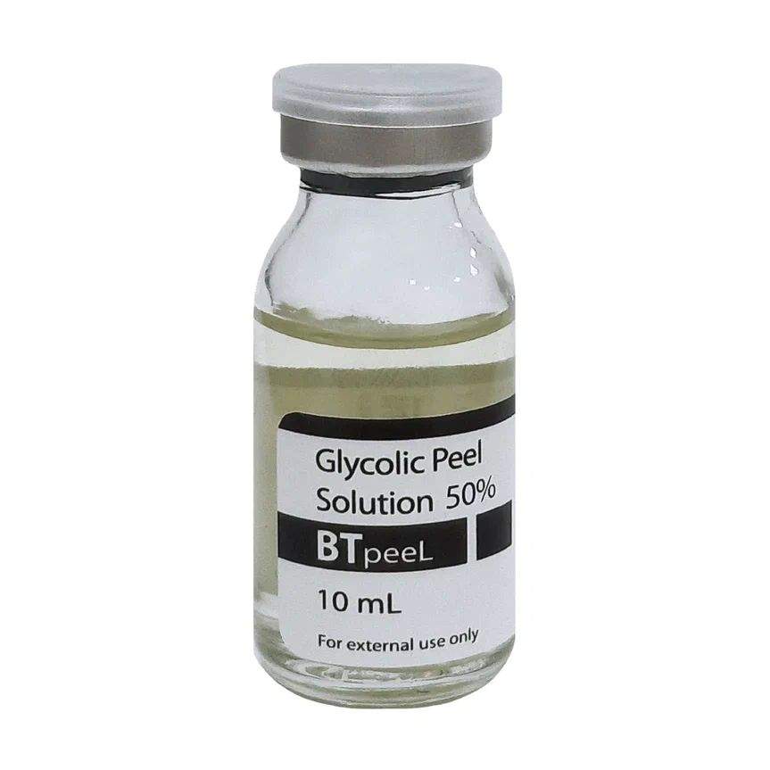 Гликолевый пилинг BTpeel 50% Glycolic Acid, 10 мл гликолевый пилинг 70% new peel glycolic gel peel 70%