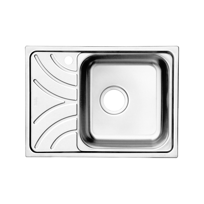 

Мойка с выпуском 011UPSOi84, нержавеющая сталь, 605*440, Arro S, IDDIS, ARR60PRi77K