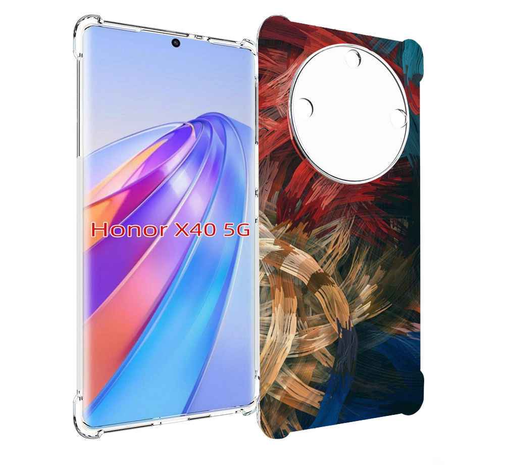 

Чехол MyPads раскрашенная медь для Honor X40, Прозрачный, Tocco