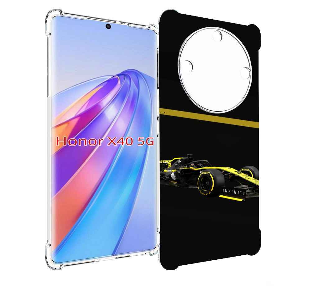 

Чехол MyPads renault 2 для Honor X40, Прозрачный, Tocco