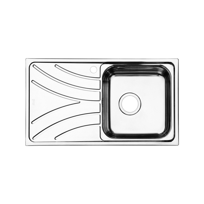 

Мойка с выпуском 011UPSOi84, нержавеющая сталь, 780*440, Arro S, IDDIS, ARR78SRi77K