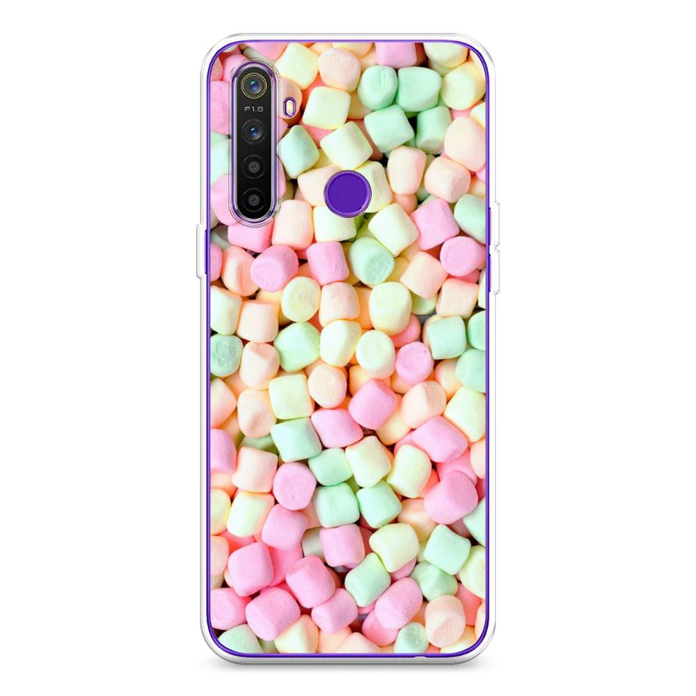 

Чехол Awog на Realme 5 "Marshmallows", Разноцветный, 251550-10