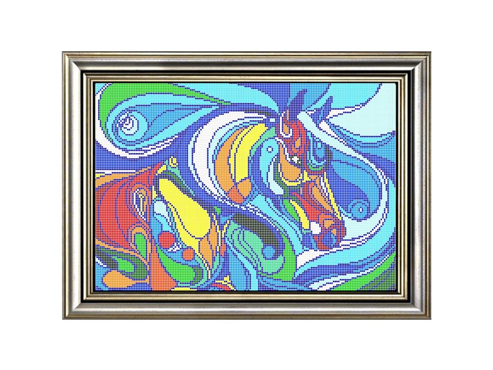 

Рисунок на ткани «Лошадь»