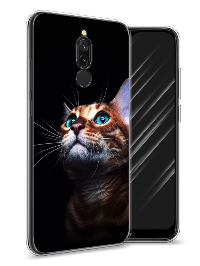 

Чехол Awog на Xiaomi Redmi 8 "Мечтательный кот", Разноцветный, 37150-1