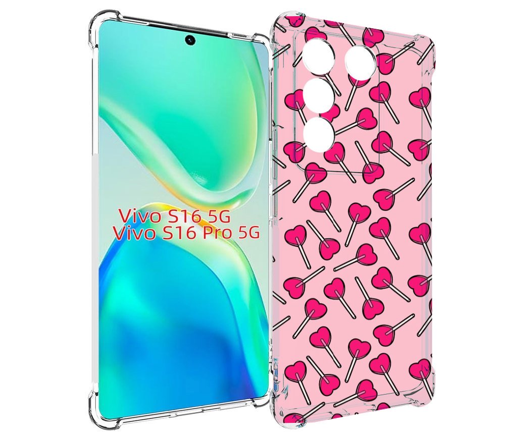 

Чехол MyPads много лединцов для Vivo S16 5G/S16 Pro 5G/V27/V27 Pro, Tocco