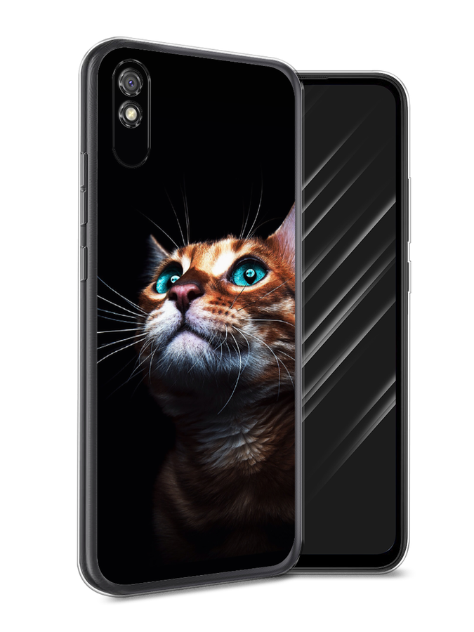 

Чехол Awog на Xiaomi Redmi 9A "Мечтательный кот", Разноцветный, 38950-1