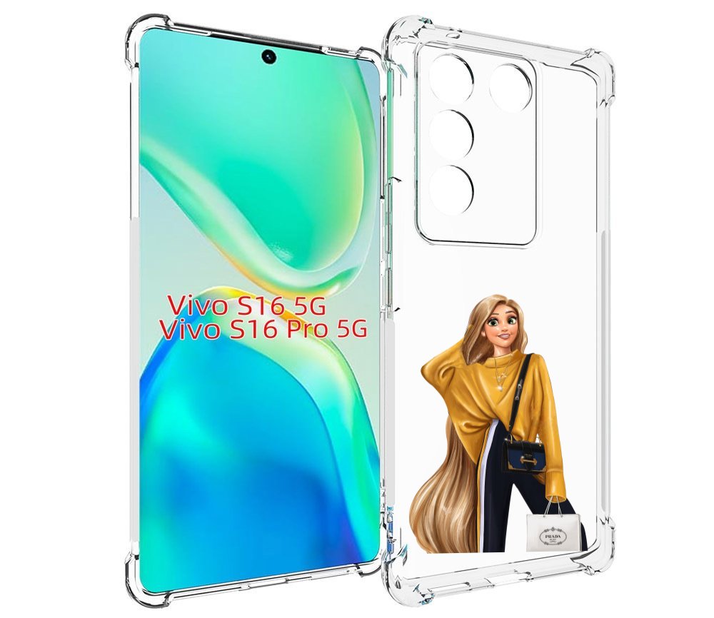 

Чехол MyPads модная-рапунсель женский для Vivo S16 5G/S16 Pro 5G/V27/V27 Pro, Tocco