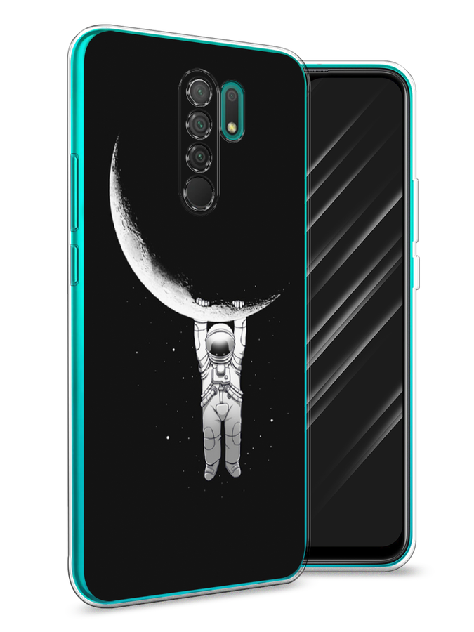 

Чехол Awog на Xiaomi Redmi 9 "Космонавт", Разноцветный, 38350-4