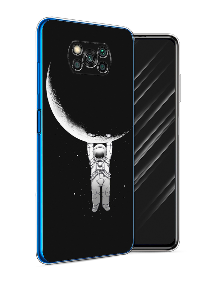 

Чехол Awog на Poco X3 NFC "Космонавт", Разноцветный, 39250-4