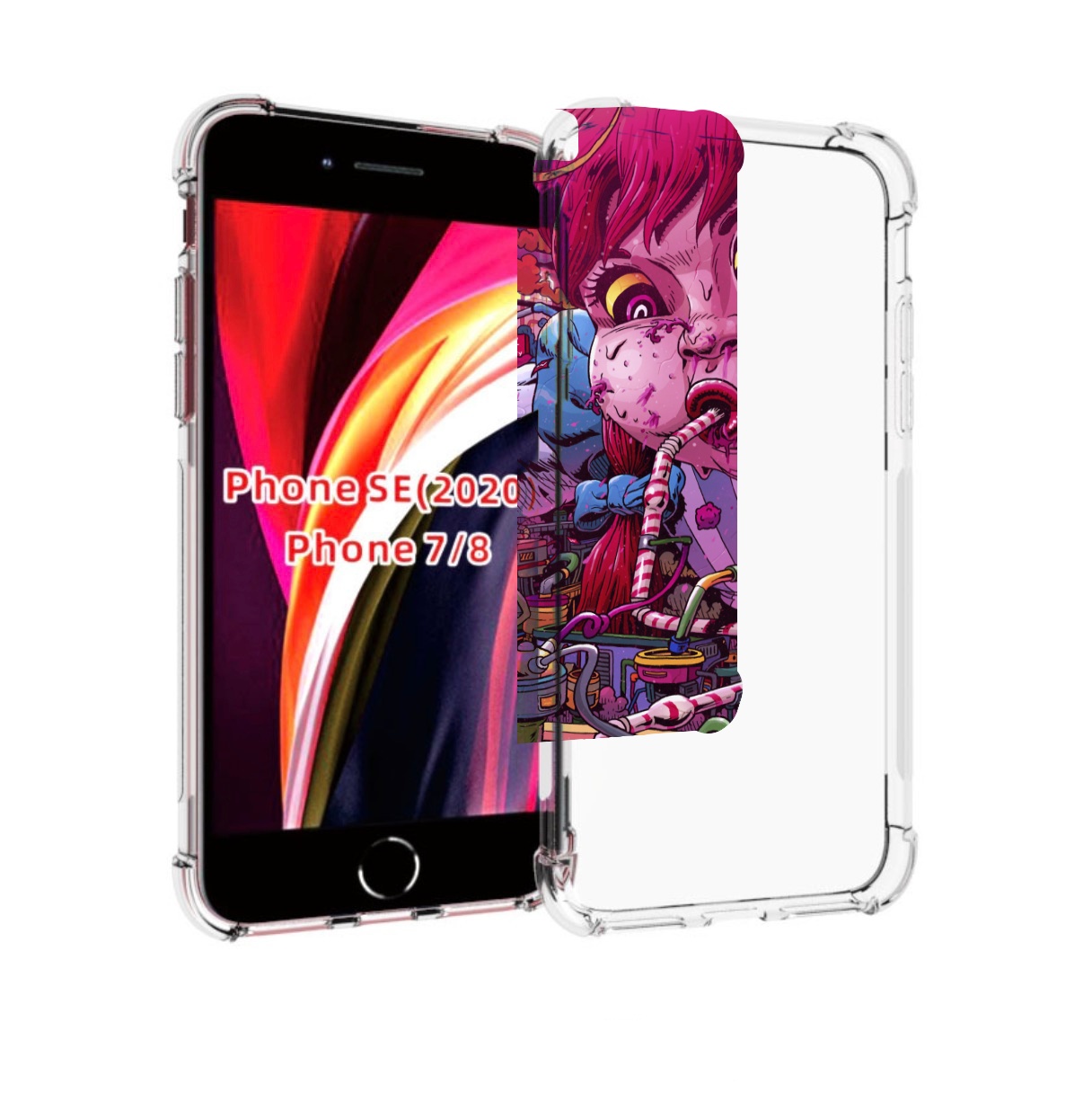 

Чехол MyPads прикольная сладкая картинка для iPhone 7 4.7 / iPhone 8 / iPhone SE 2, Прозрачный, Tocco