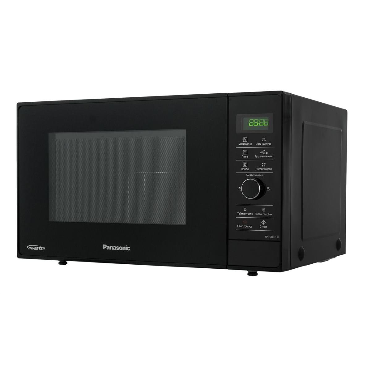 

Микроволновая печь с грилем Panasonic NN-GD37HBZPE черный, NN-GD37HBZPE