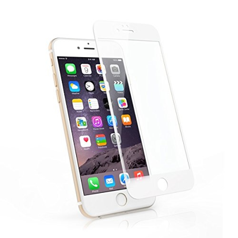 Защитное стекло для iPhone 6 Plus Ainy Tempered Glass 02мм 5D Белое 1200₽