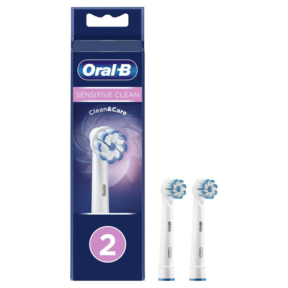 фото Насадка для электрической зубной щетки oral-b eb60-2 sensitive clean