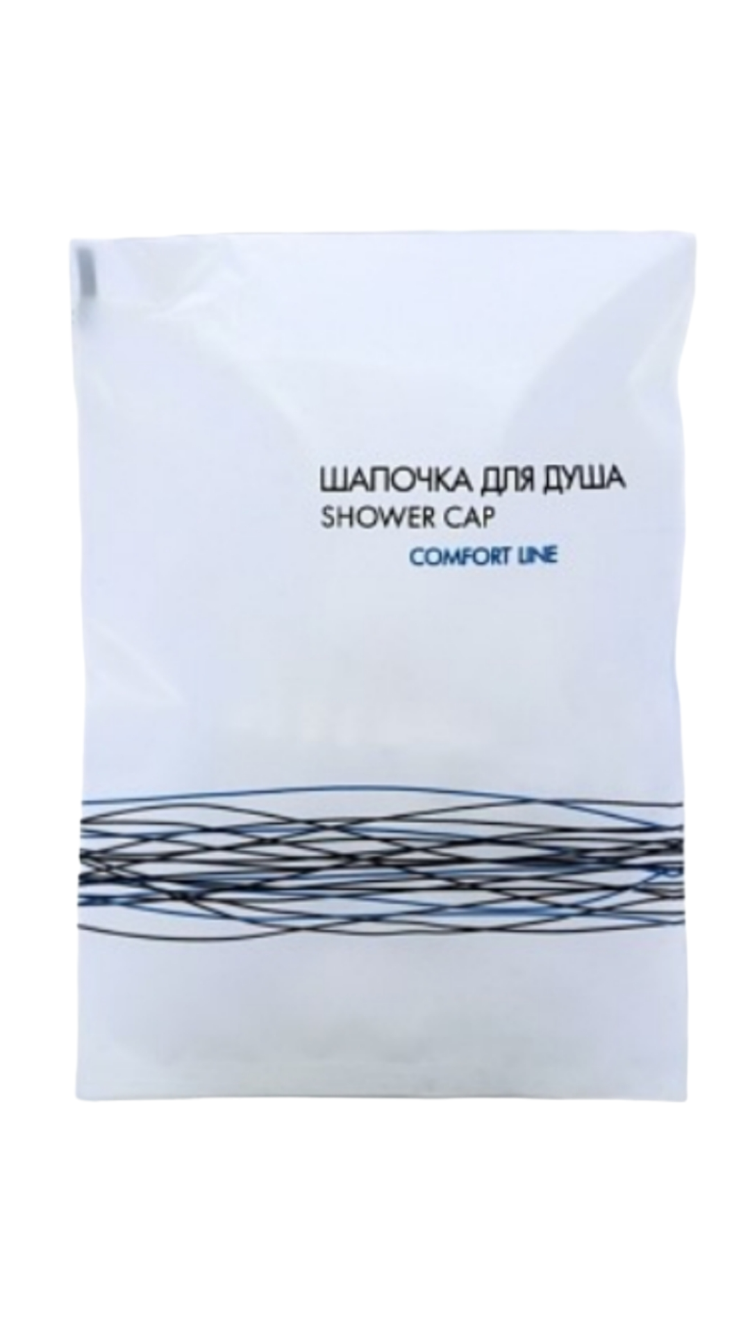 

Шапочки для душа Comfort Line флопак 100 шт., Прозрачный, 100 штук