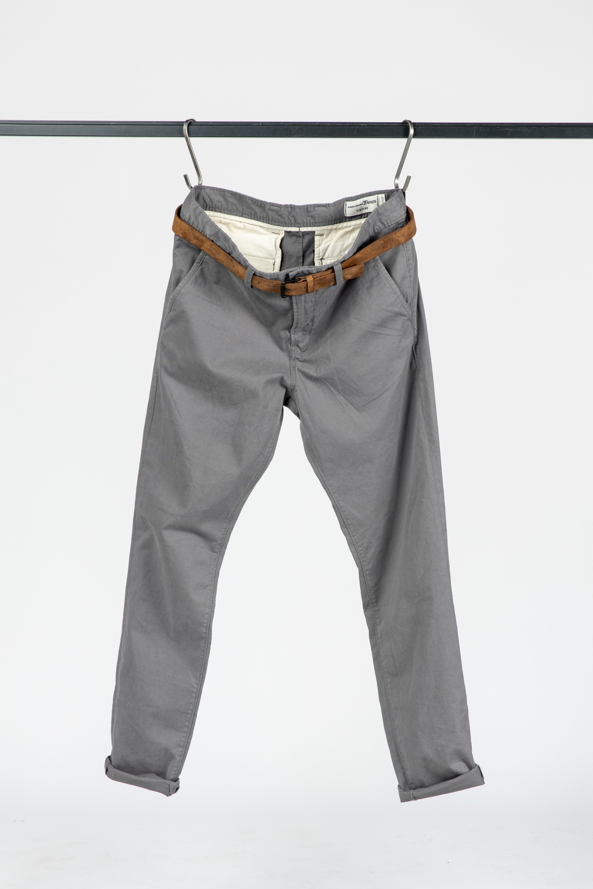 

Брюки мужские Tom Tailor Denim 1008253 серые 36/34, 1008253