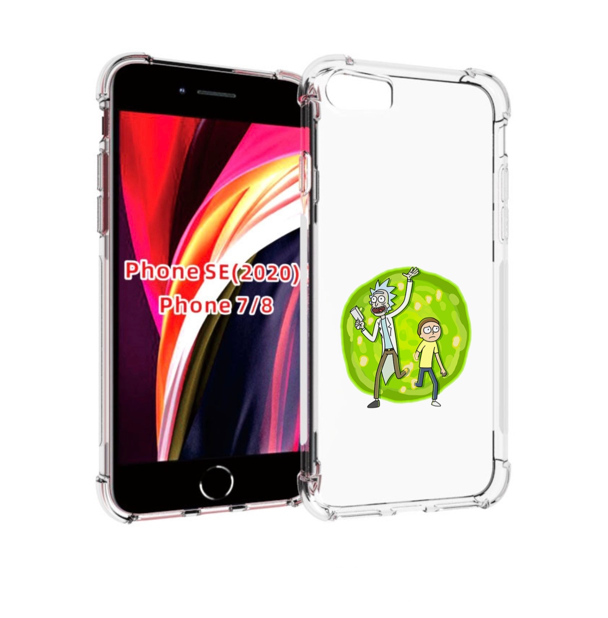 

Чехол MyPads рик-и-морти-в-кружке для iPhone 7 4.7 / iPhone 8 / iPhone SE 2 (2020), Прозрачный, Tocco