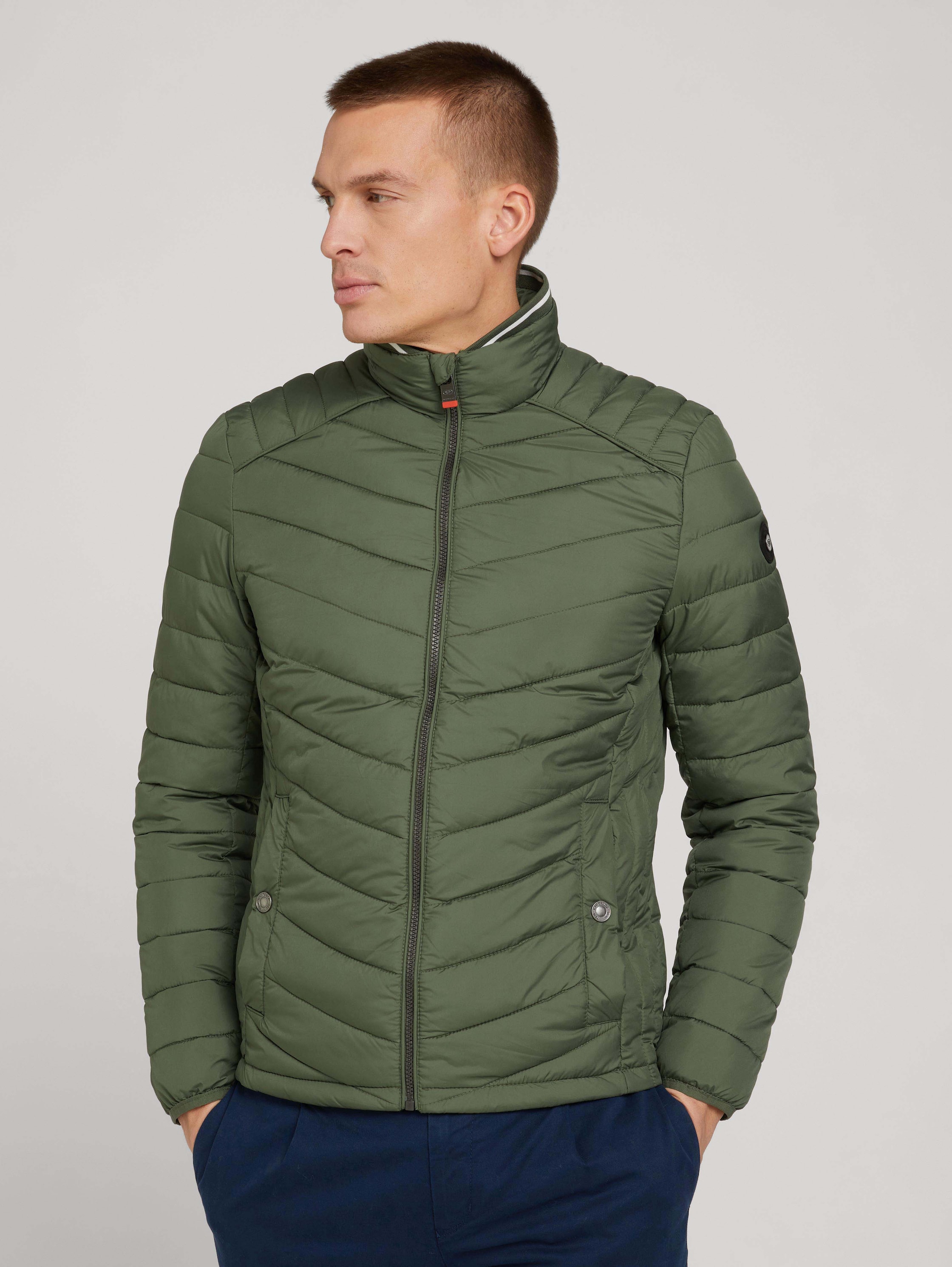 

Куртка мужская TOM TAILOR 1029159 зеленая S, 1029159