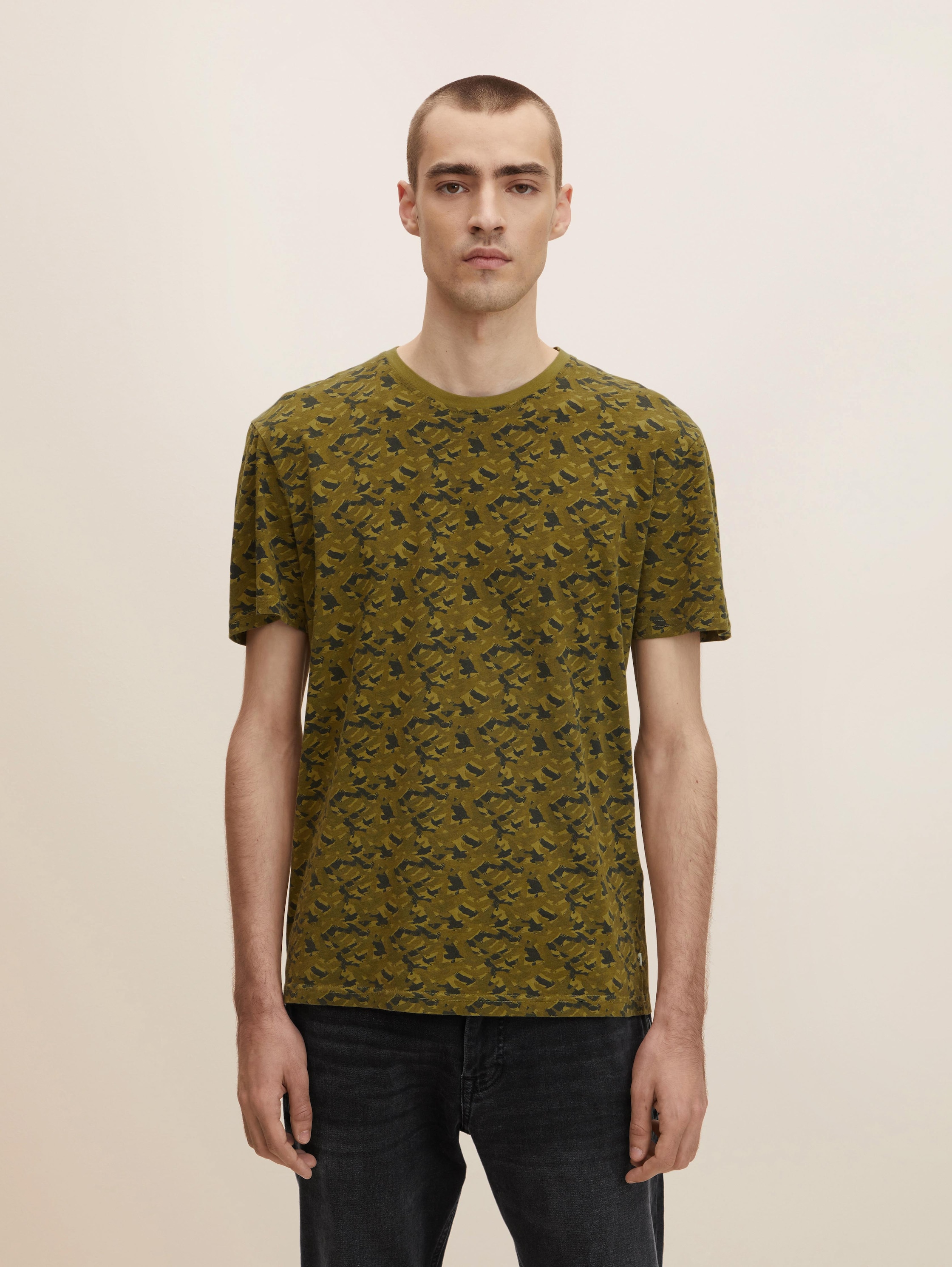 

Футболка мужская TOM TAILOR 1030062 хаки 2XL, 1030062