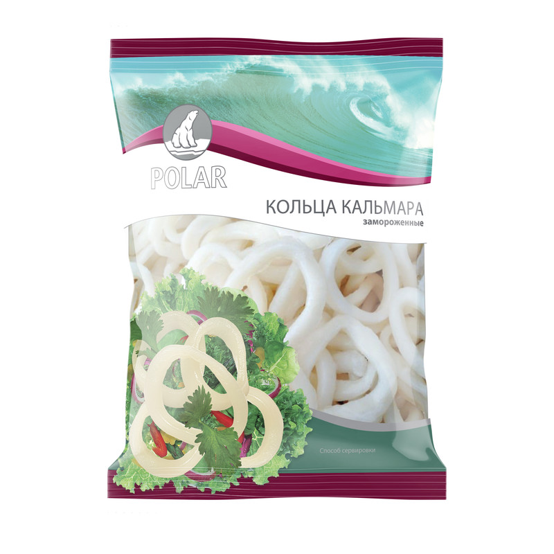 

Кальмар Polar кольца, 500 г