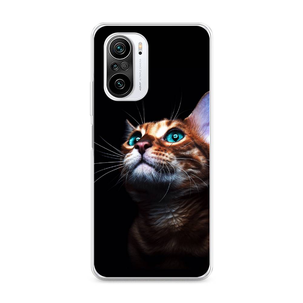 

Чехол Awog на Xiaomi Redmi K40 "Мечтательный кот", Разноцветный, 310950-1