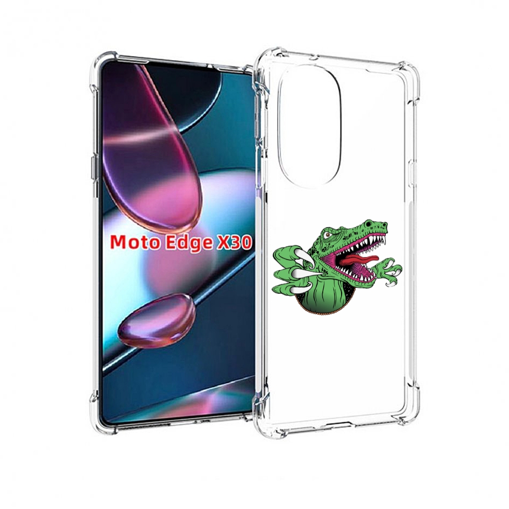 

Чехол MyPads Динозавр для Motorola Moto Edge X30, Прозрачный, Tocco