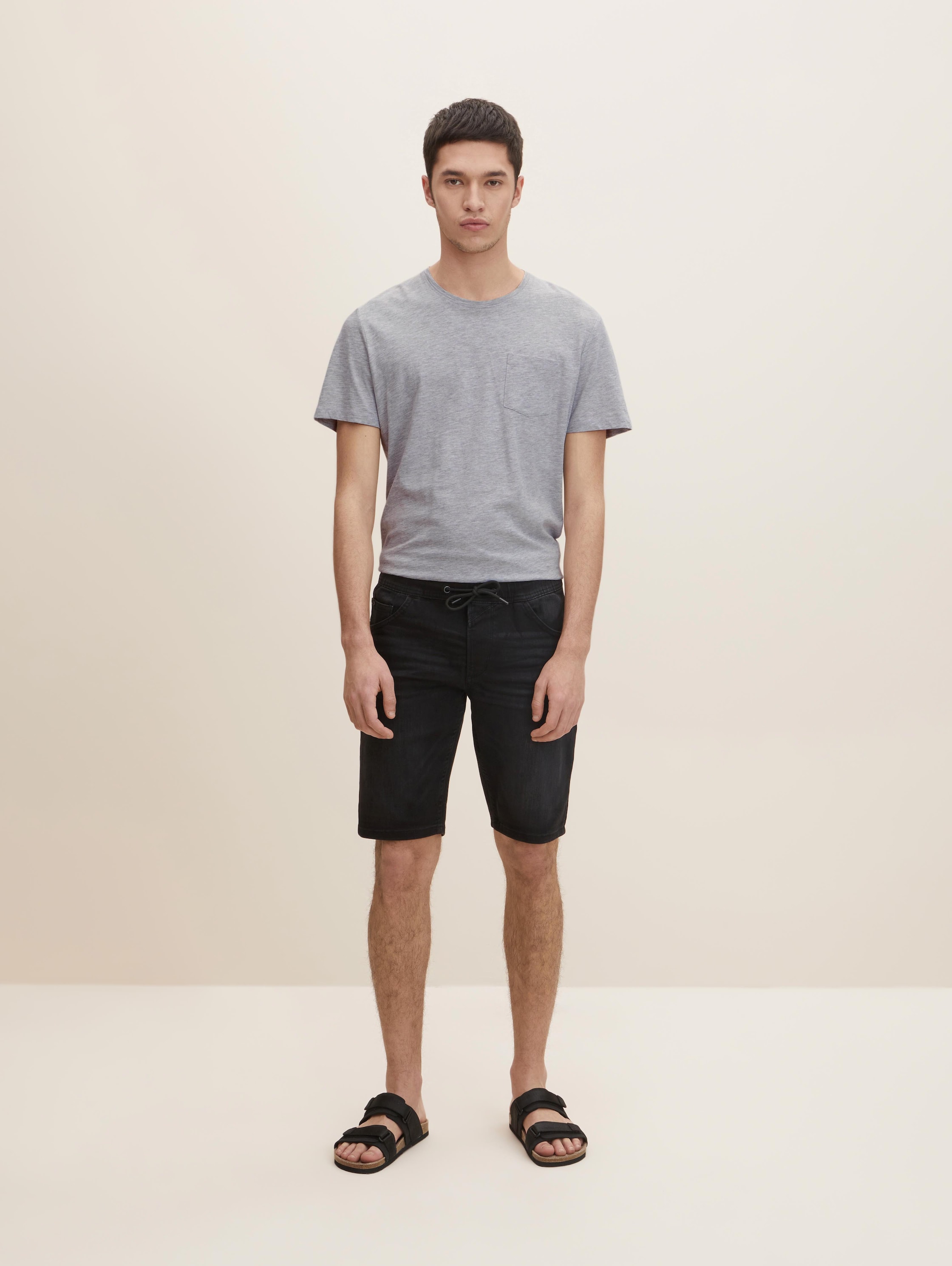 

Шорты мужские Tom Tailor Denim 1029756 черные XL, 1029756