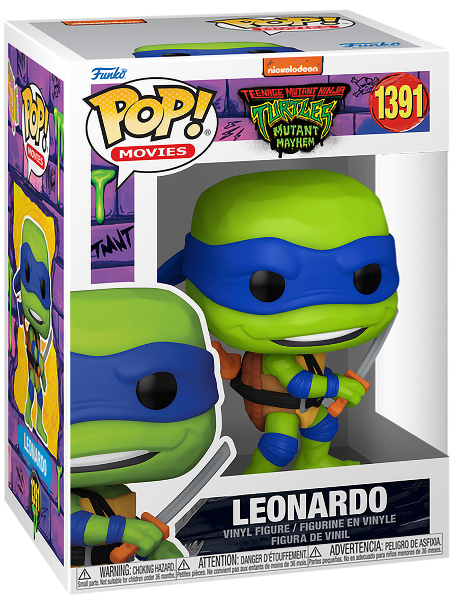

Фигурка Funko POP! Черепашки ниндзя Леонардо TMNT Погром мутантов №1391 9 см, Зеленый, POP! Черепашки ниндзя Леонардо TMNT Погром мутантов 1391