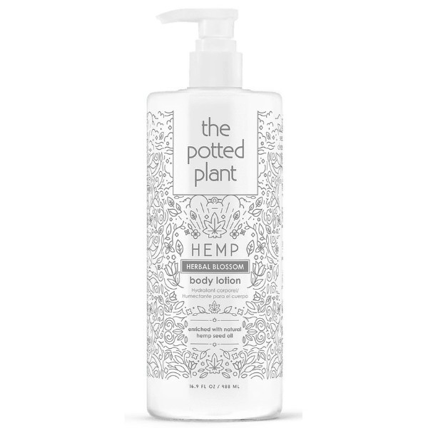 Лосьон для тела The Potted Plant Body Lotion Herbal Blossom успокаивающий, 488 мл uiq успокаивающий лосьон для тела biome remedy body lotion 500 0