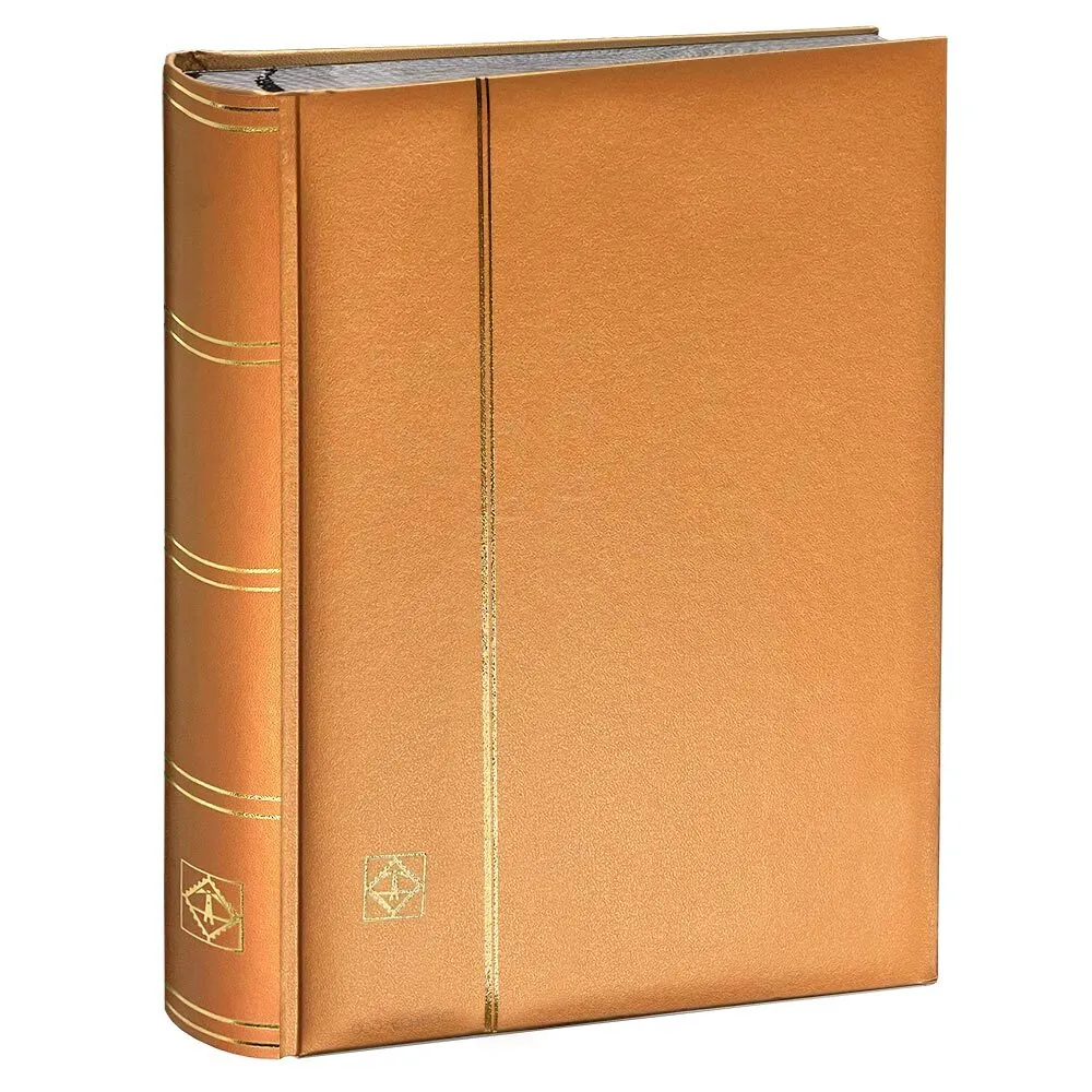 

Альбом для марок Leuchtturm1917 Comfort LSP 4/32 на 64 страницы, Металлик - бронза